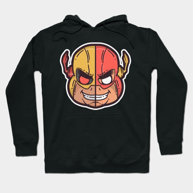 ChunkieCheeks - Flash x Reverse Flash Hoodie by Chunkie Cheeks